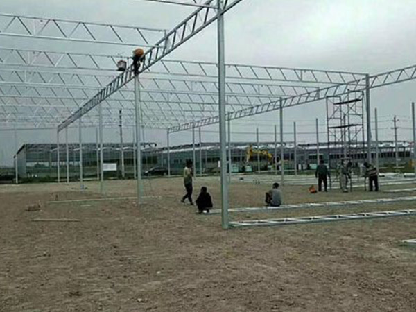 黑龍江大棚骨架搭建